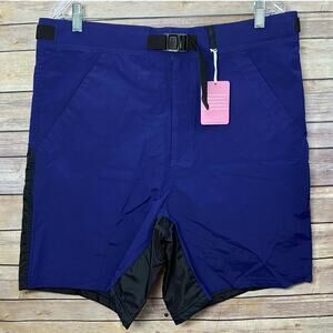 Bermuda Sands Fishing Blue Shorts Size 35 Extra Guard on Back